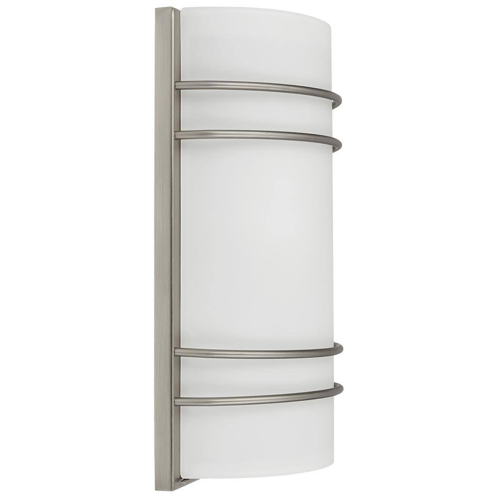 Artemis Brushed Steel Dimmable LED Wall Sconce, Energy Star