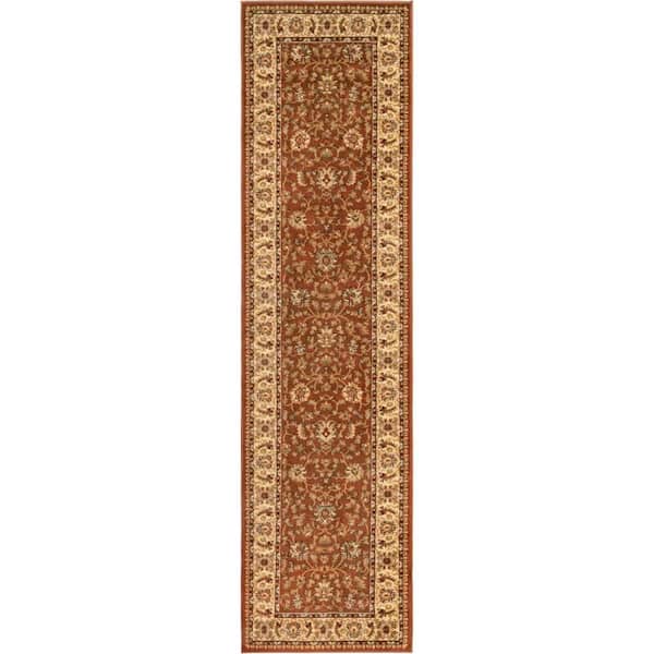 Voyage St. Louis Brick Red 2' 7 x 10' 0 Runner Rug