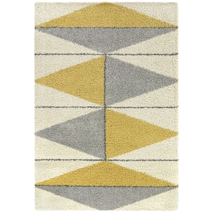Weaver Charcoal 7 ft. 10 in. x 10 ft. Abstract Area Rug