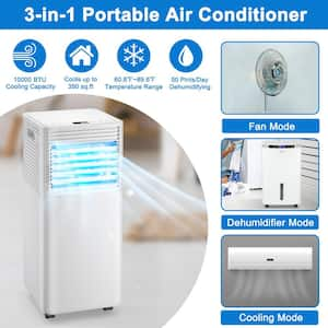 Costway 10000 BTU 4-in-1 Portable Air Conditioner with