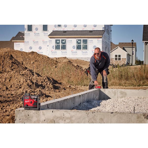 Milwaukee M12 12-Volt Lithium-ion Cordless 125 ft. Green 360° 3