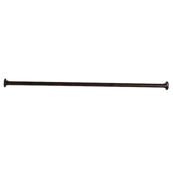 Barclay Products 60 in. Straight Shower Rod in Oil Rubbed Bronze