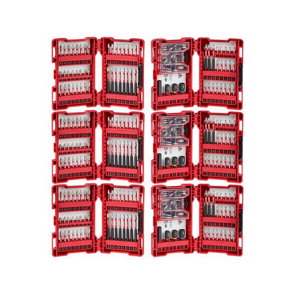 Milwaukee Shockwave Impact Duty Alloy Steel Drill and Screw Driver Bit Set (300-Piece)