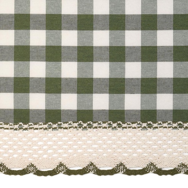 ACHIM Buffalo Check Polyester/Cotton Sage Pot Holders (2-Pack