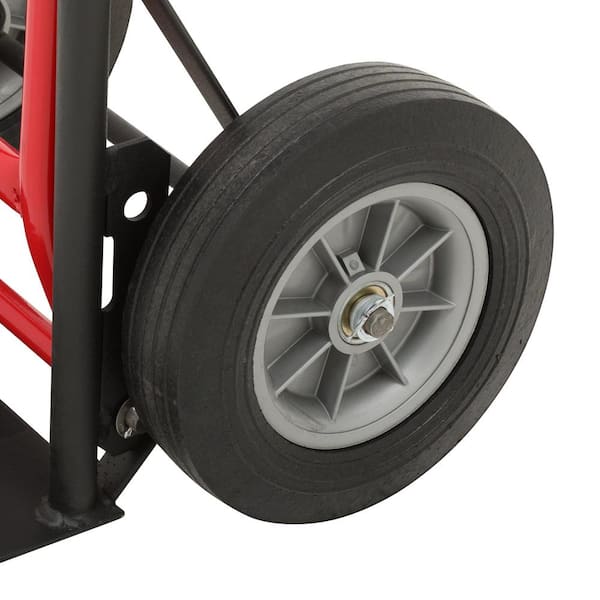 Milwaukee 800 lb. Capacity D-Handle Hand Truck with 10 in