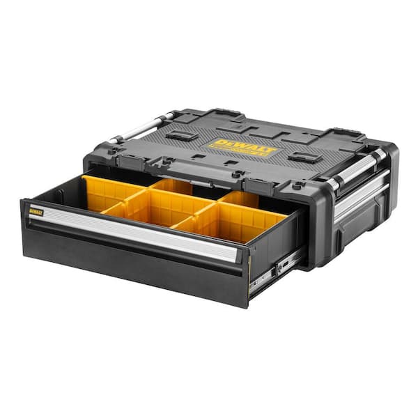 DEWALT - TOUGHSYSTEM 2.0 DxL 30 in. 2-Drawer Box, 30 in. Deep Drawer Box, 30 in. Dolly and 30 in. Worktop