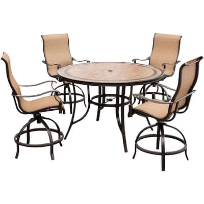 Bar Height Patio Dining Sets, High Chair Patio Sets