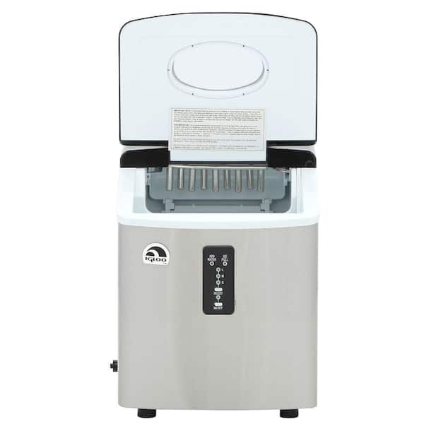 IGLOO 26 lb. Freestanding Ice Maker in Stainless Steel