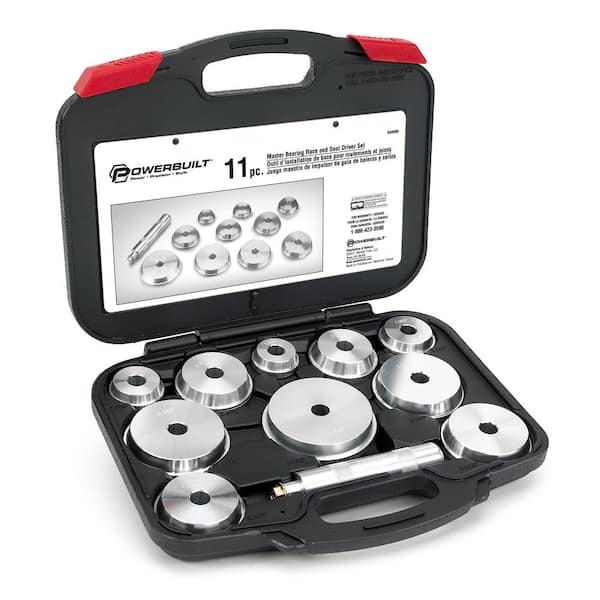 Powerbuilt Bearing Race and Seal Driver Kit 648996 - The Home Depot