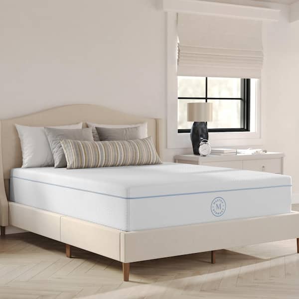 MARTHA STEWART Queen Medium Memory Foam 12 in. Bed-in-a-Box Mattress
