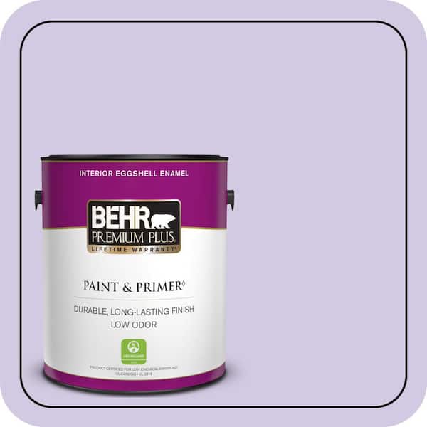 1 gal. #650C-3 Light Mulberry Eggshell Enamel Low Odor Interior Paint & Primer