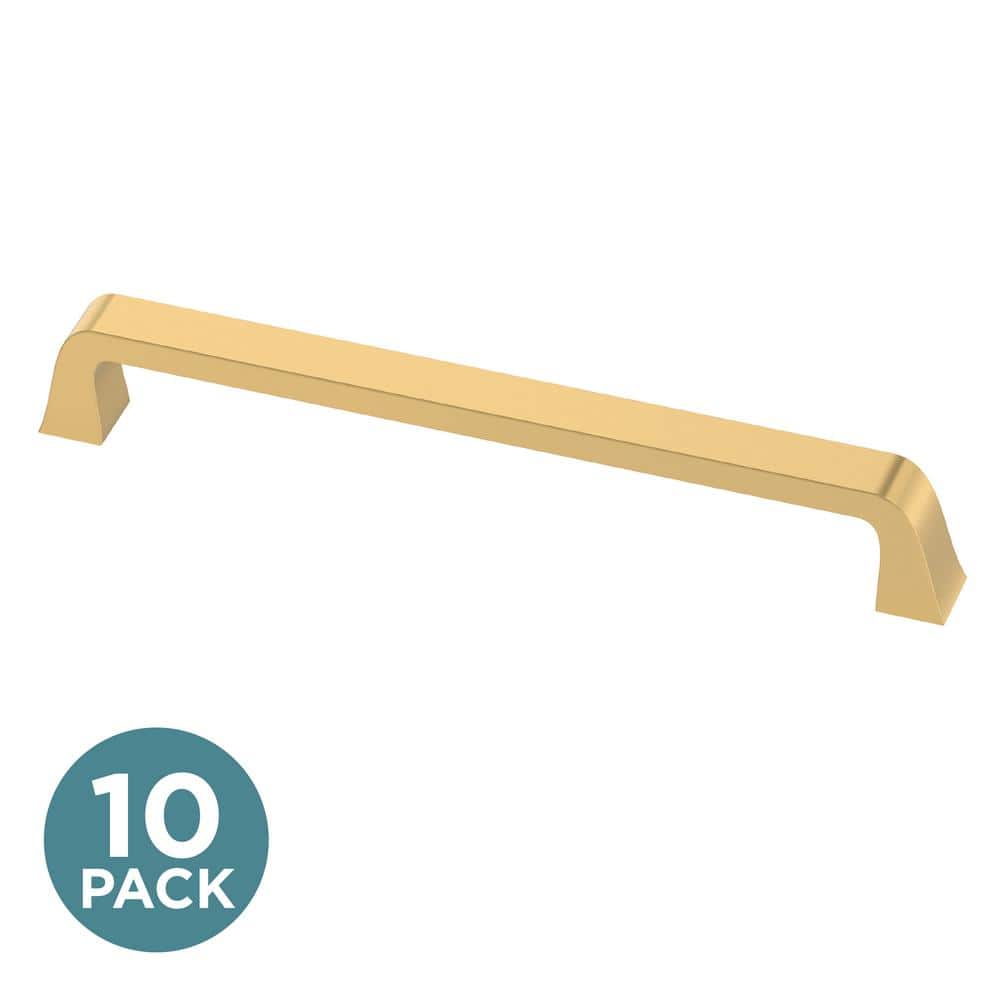 10-Pack Classic Bell 6-5/16 in. (160 mm) Classic Modern Gold Cabinet Drawer Bar Pulls price history on PriceWatchPro