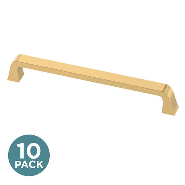 Liberty 10-Pack Classic Bell 6-5/16 in. (160 mm) Classic Modern Gold Cabinet Drawer Bar Pulls