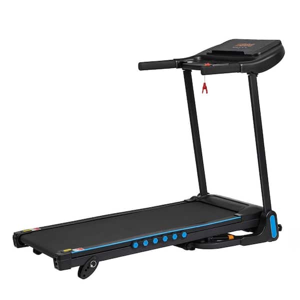 3.0 HP 350 lbs. Capacity Hydraulic System Auto-Folding Incline Treadmill with Type C, USB Charge and Bluetooth Speaker