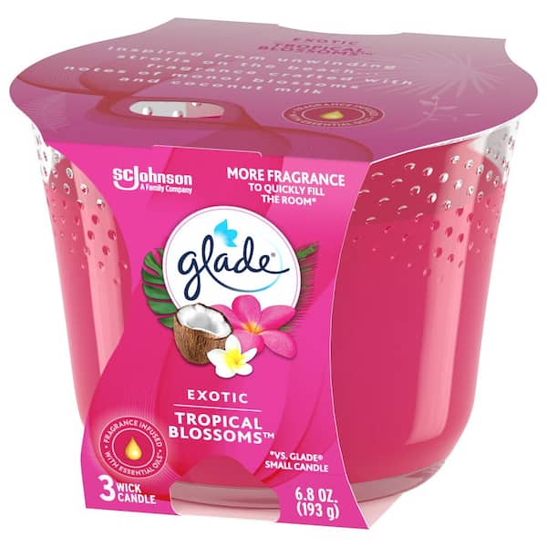 Glade® Exotic Tropical Blossoms™ Air Freshener Plug-ins, 2 ct