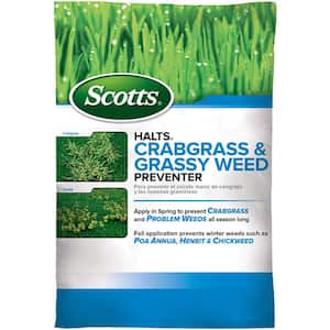 Halts 10.06 lbs. 5,000 sq. ft. Crabgrass and Grassy Weed Preventer