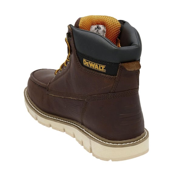 DEWALT Men's Flex Moc 6'' Work Boots - Soft Toe - Walnut Pitstop