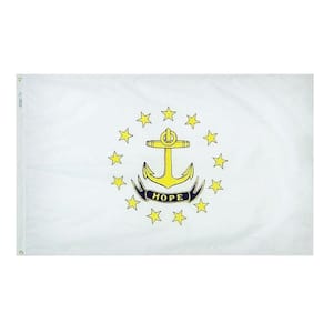 3 ft. x 5 ft. Rhode Island State Flag