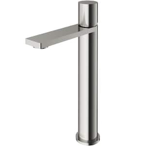 Gotham Single-Handle Single Hole Bathroom Faucet in Brushed Nickel