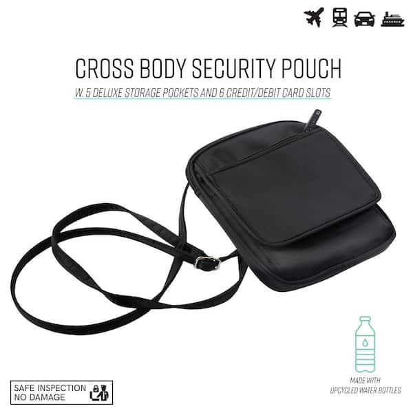 G-Force Cross body Security Pouch Camera Bag 36027 - The Home Depot