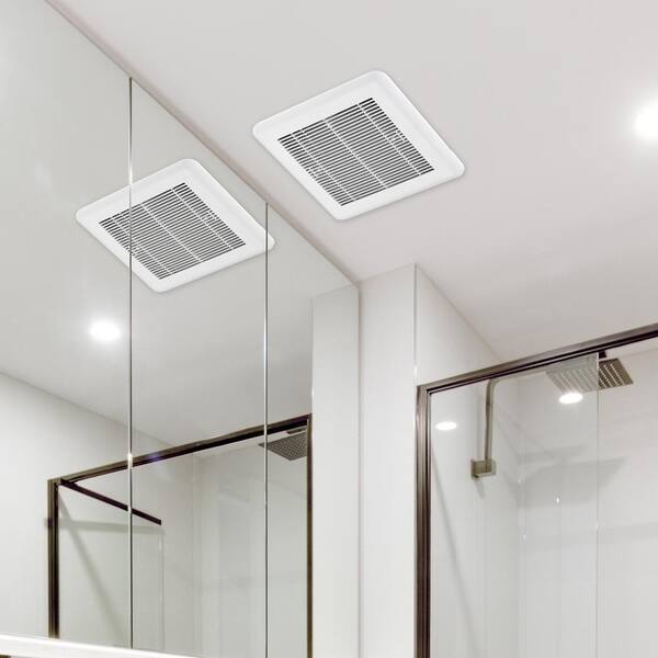 Ancona 110 Cfm Ceiling Roomside Installation Quiet Bathroom Exhaust Fan Energy Star An 4809 - Replace Bathroom Exhaust Fan With Heat Lamp