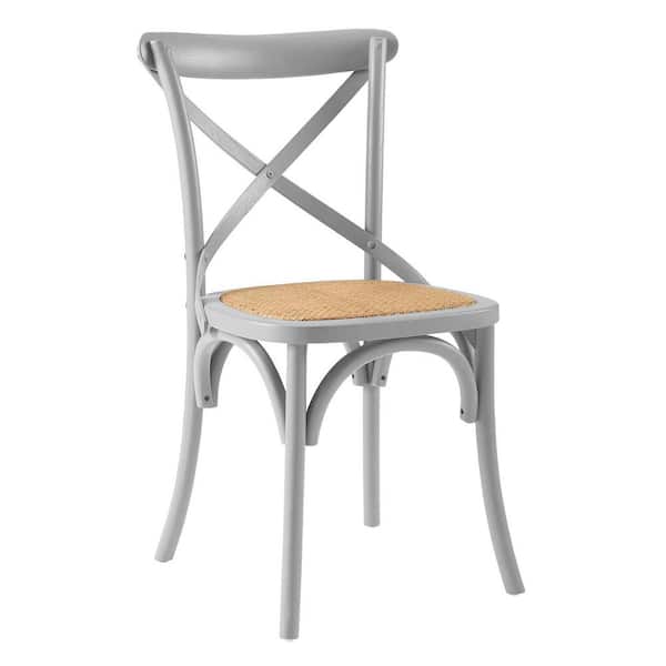 MODWAY Gear Light Gray Dining Side Chair