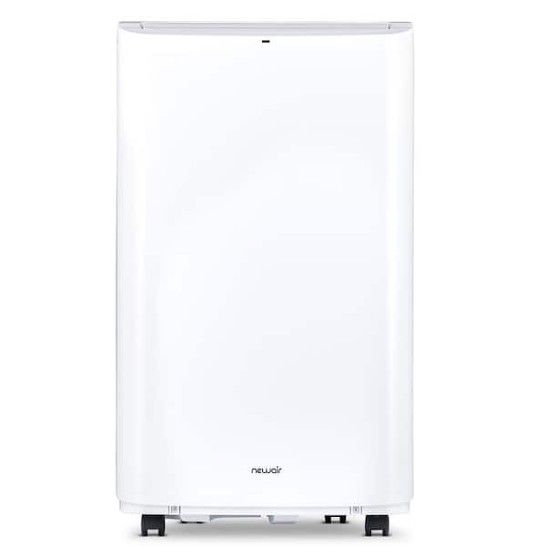NewAir 14,000 BTU (9,500 BTU, DOE) Portable Air Conditioner for 500 sq. ft. with Easy Setup Window Venting Kit & Remote - White