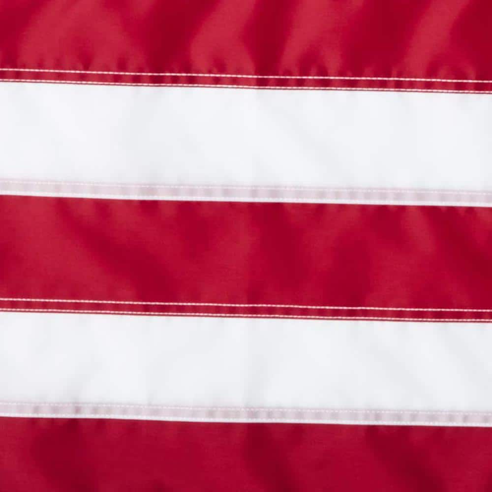 2.5 x 4 Feet American Nylon Flag with Aluminum Pole