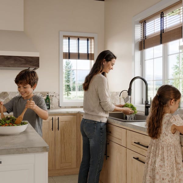 Karran Quartz Granite Composite 33 in. Drop-in Top Mount Large