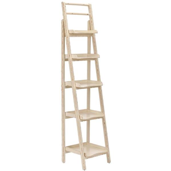 Ivory 2024 ladder shelf