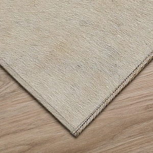 Laredo Beige 8 ft. x 8 ft. Indoor/Outdoor Washable Rug