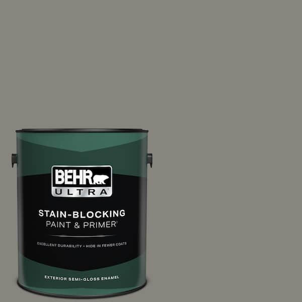 BEHR ULTRA 1 gal. #PPU8-22 Pier Semi-Gloss Enamel Exterior Paint & Primer