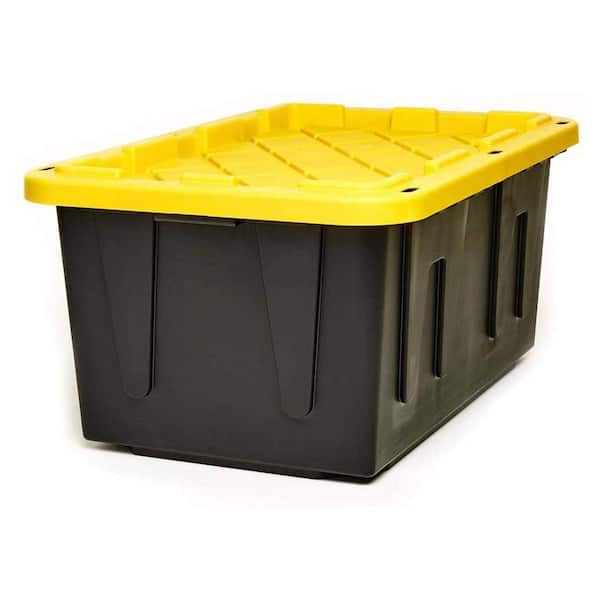 Homz 34-gallon Durabilt Plastic Stackable Home Office Garage