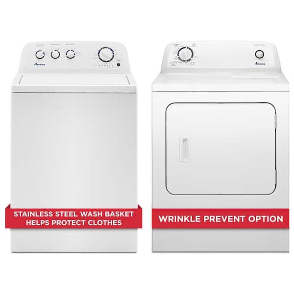3.8 cu. ft. Top Load Washer and 6.5 cu.ft. Dryer Combo