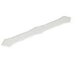 White Aluminum Downspout Band