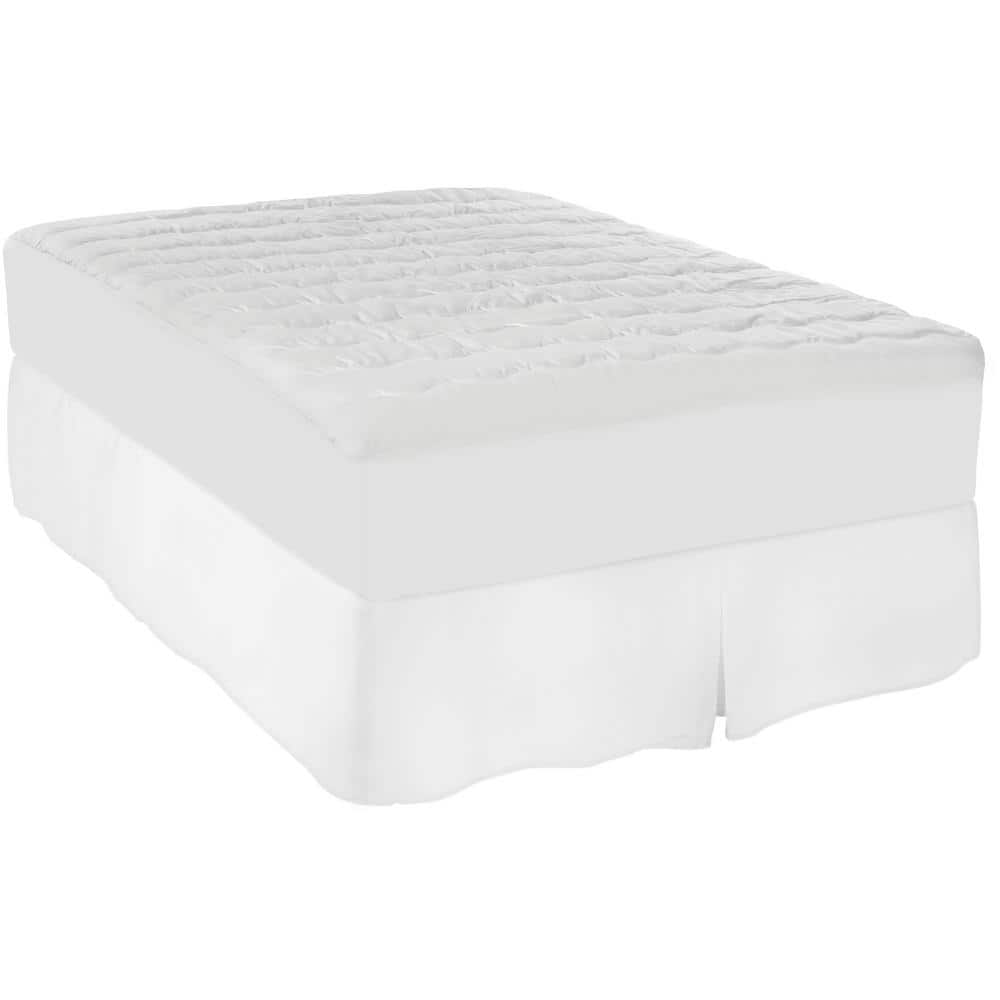Nevlers King Size Mattress Slip Resistant Grip Mat Prevents Sliding and Shifting 72 in. x 72 in., Off White