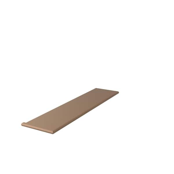 L. J. SMITH STAIR SYSTEMS 1.0625 in. T x 11.5 in. W x 48 in. L Unfinished Poplar Wood Miter Return One End Reversible