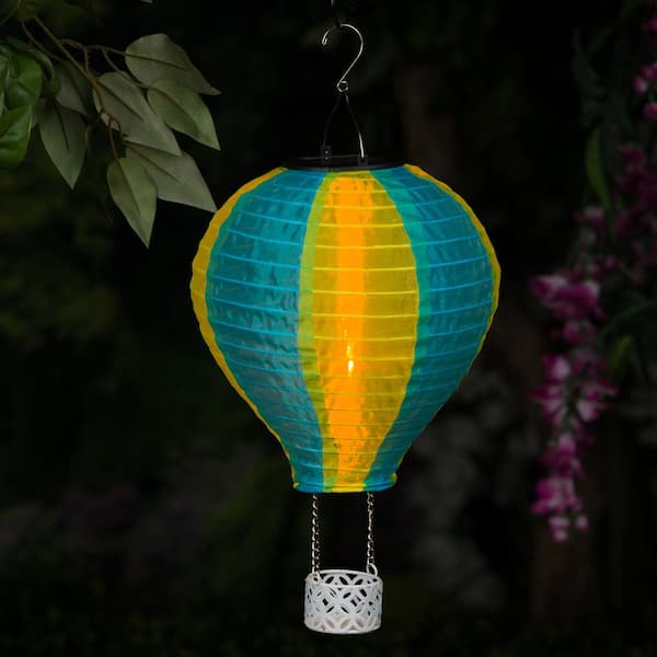 Alpine Corporation Solar Yellow/Blue Cloth Hot Air Balloon with
