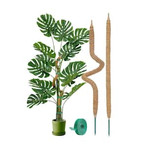 28'' Bendable Moss Pole, Plant Support Stakes for Indoor Climbing Houseplants, 2 Pack