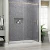 Delta Commix 60 in. x 76 in. Frameless Exposed Roller Sliding Shower ...