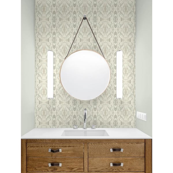 Vision Mist Abstract Vinyl Peel and Stick Wallpaper Roll (Covers 30.75 sq. ft.)