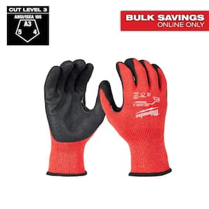 Milwaukee X-Large Red Level 3 Cut Resistant Nitrile Dipped Gloves