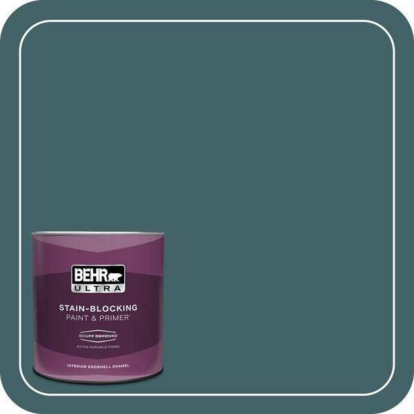 BEHR ULTRA 1 qt. #T17-12 Wanderlust Extra Durable Eggshell Enamel Interior Paint & Primer