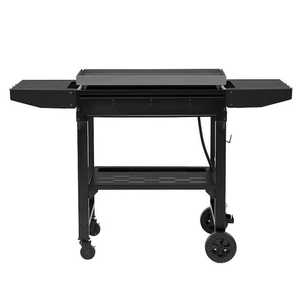 Royal Gourmet 28 in. 3-Burner Propane Gas Griddle in Black with