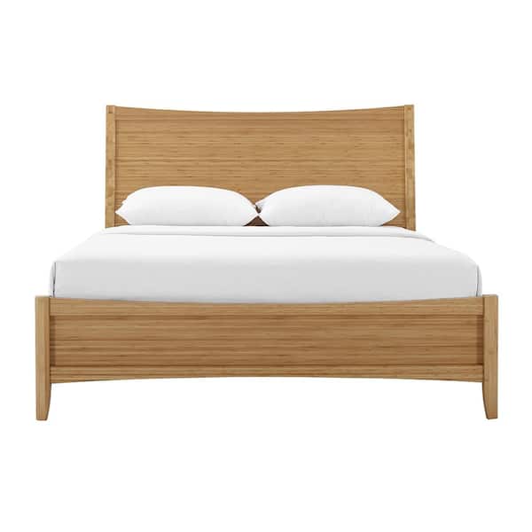 Eco Ridge by Bamax WILLOW Bamboo Queen Platform Bed - Caramelized Eco Ridge by Bamax WILLOW Bamboo Queen Platform Bed - Caramelized