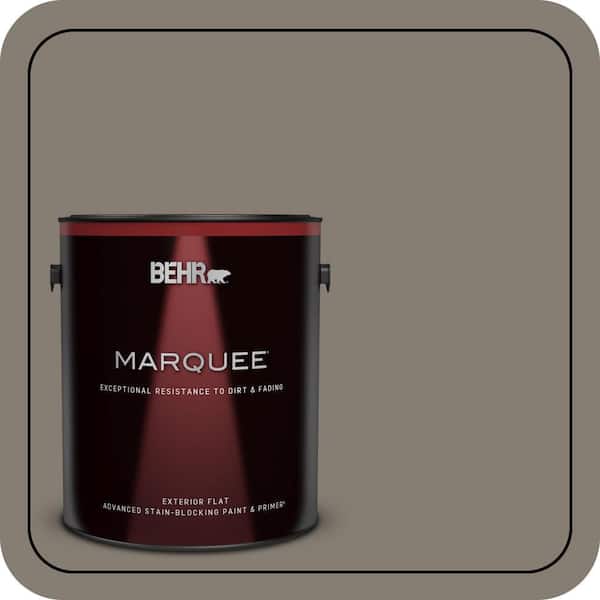 BEHR MARQUEE 1 gal. #MQ2-53 Smoky Trout Flat Exterior Paint & Primer