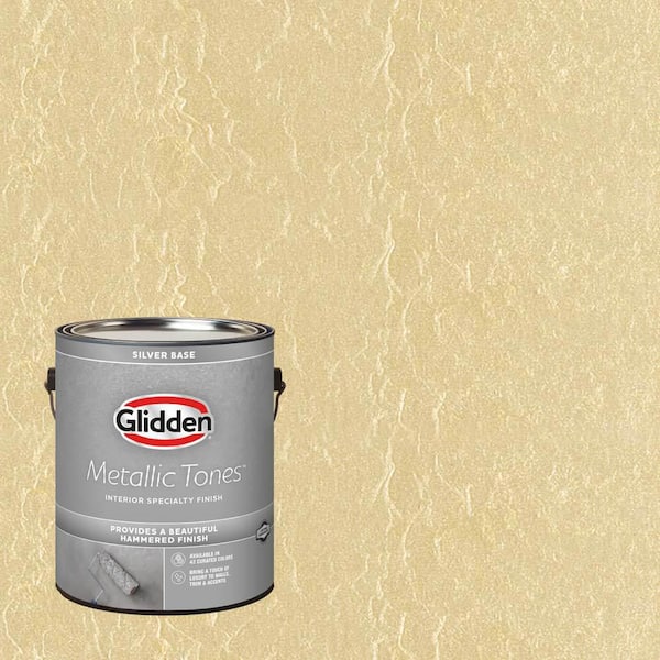 Reviews for GLIDDEN METALLIC TONES 1 gal. MTL132 Frosted Ivory Metallic ...