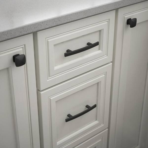 Liberty P39376C-FB 3 3//4/" Flat Black Classic Bell Cabinet /& Drawer Pull 2 Pack