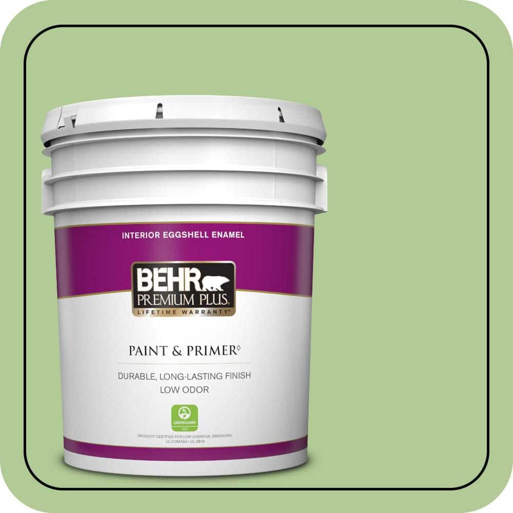 5 gal. #430D-4 Garden Spot Eggshell Enamel Low Odor Interior Paint & Primer price history on PriceWatchPro