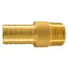 Everbilt 1-1/4 in. MPT x 1-1/4 in. Insert Brass Male Adapter EBMA125NL -  The Home Depot